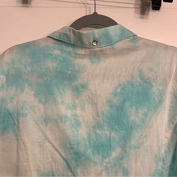 Calvin Klein Crop Tie Tee - Picture 4 of 4